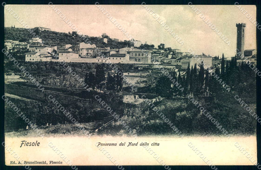 Firenze Fiesole cartolina JK0498 – fronte