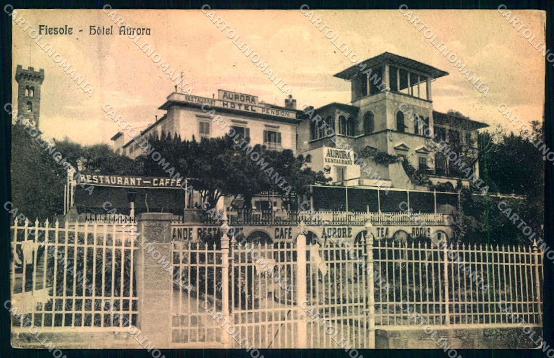 Firenze Fiesole Hotel Aurora Alterocca 88995 cartolina JK0501 – fronte