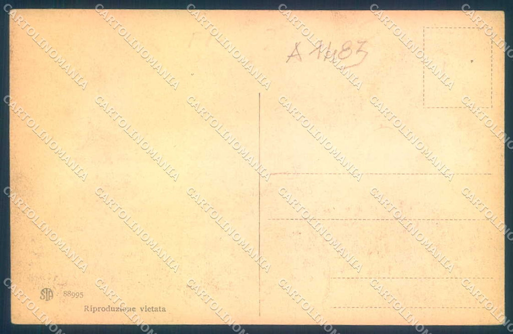 Firenze Fiesole Hotel Aurora Alterocca 88995 cartolina JK0501 – retro