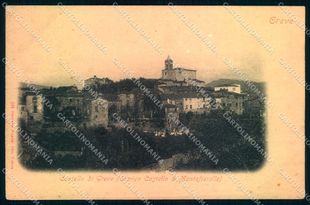 Firenze Greve in Chianti Pineider cartolina JK0517 – fronte