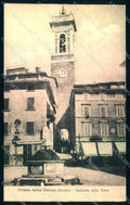 Arezzo Foiano della Chiana Scalinata della Torre cartolina JK0519 – fronte
