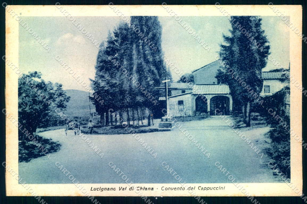 Arezzo Lucignano Convento Cappuccini cartolina JK0521 – fronte