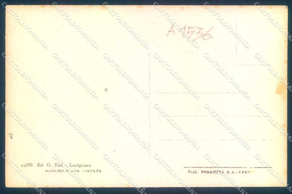 Arezzo Lucignano Convento Cappuccini cartolina JK0521 – retro