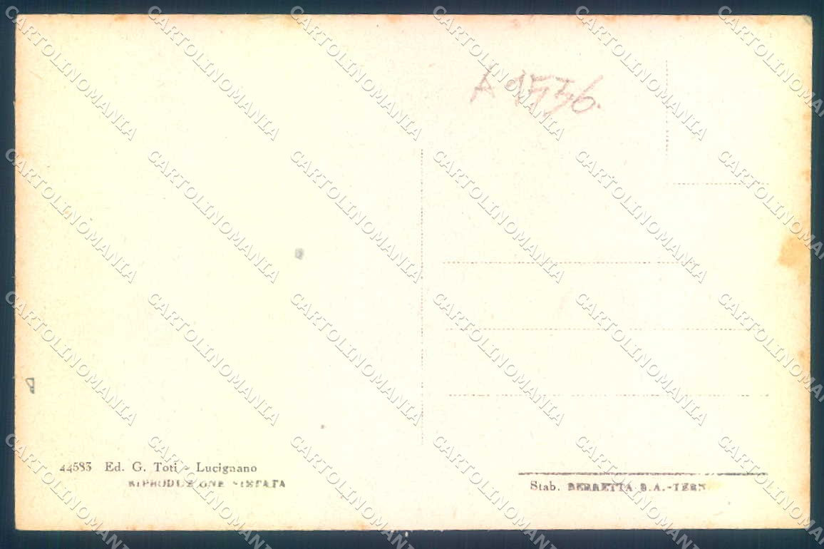 Arezzo Lucignano Convento Cappuccini cartolina JK0521 – retro