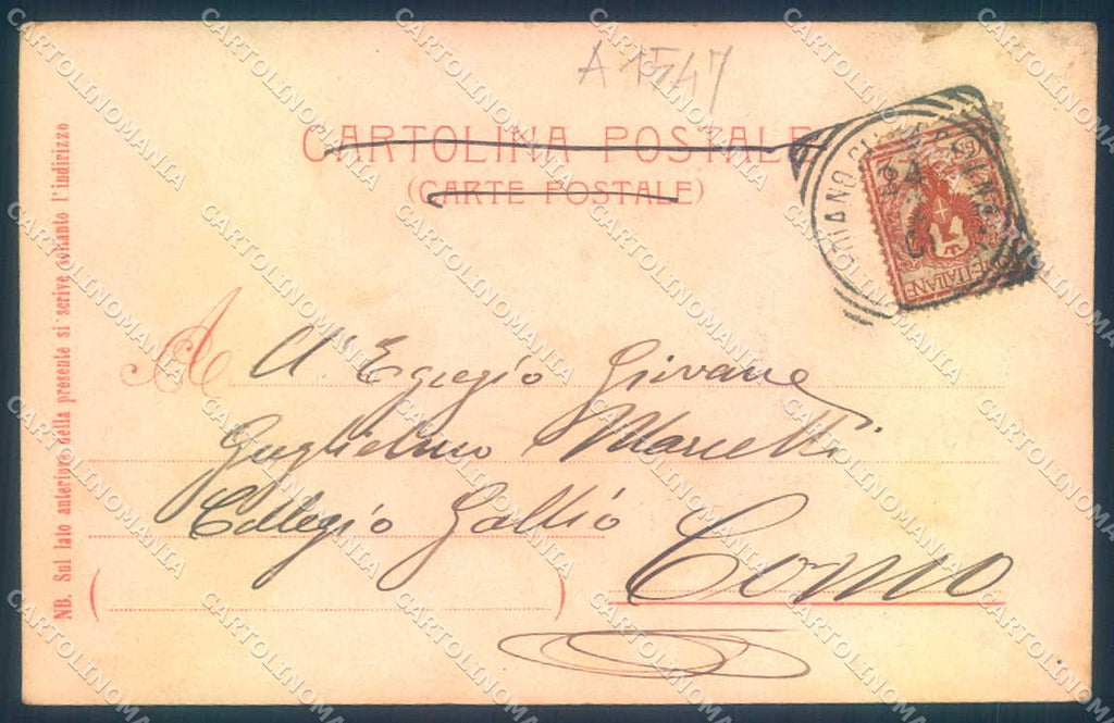 Arezzo Foiano della Chiana Corso Vittorio Emanuele cartolina JK0524 – retro