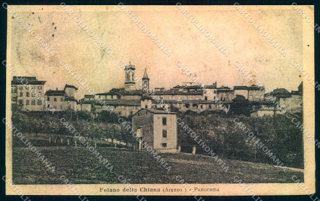 Arezzo Foiano della Chiana cartolina JK0527 – fronte
