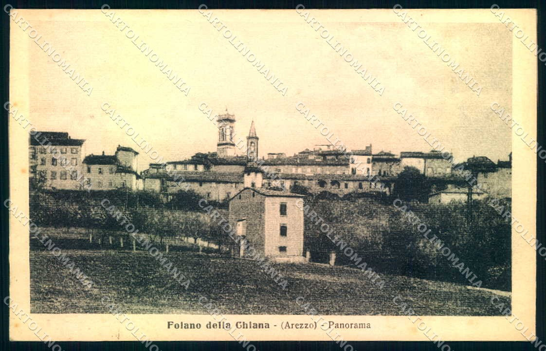 Arezzo Foiano della Chiana cartolina JK0528 – fronte