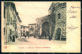Arezzo Foiano della Chiana Piazza Vittorio Emanuele PIEGA cartolina JK0531 – fronte