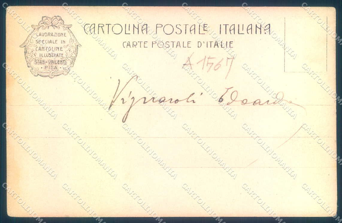 Arezzo Foiano della Chiana Viale San Francesco cartolina JK0535 – retro