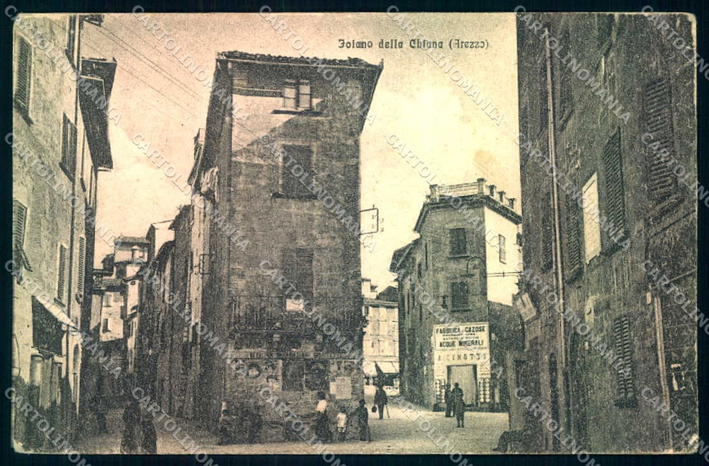 Arezzo Foiano della Chiana Corso Vittorio Emanuele II cartolina JK0544 – fronte