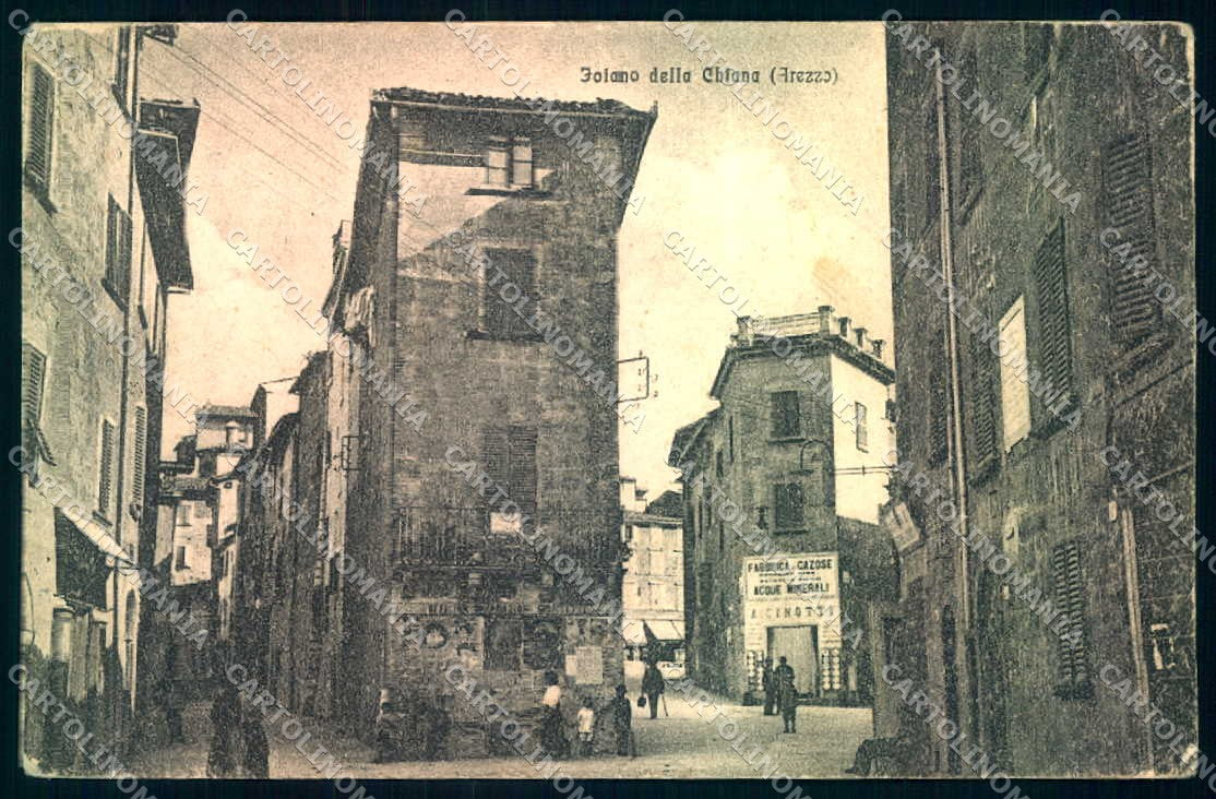 Arezzo Foiano della Chiana Corso Vittorio Emanuele II cartolina JK0544 – fronte