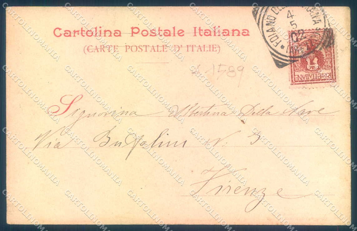 Arezzo Foiano della Chiana San Francesco Chiesa cartolina JK0545 – retro
