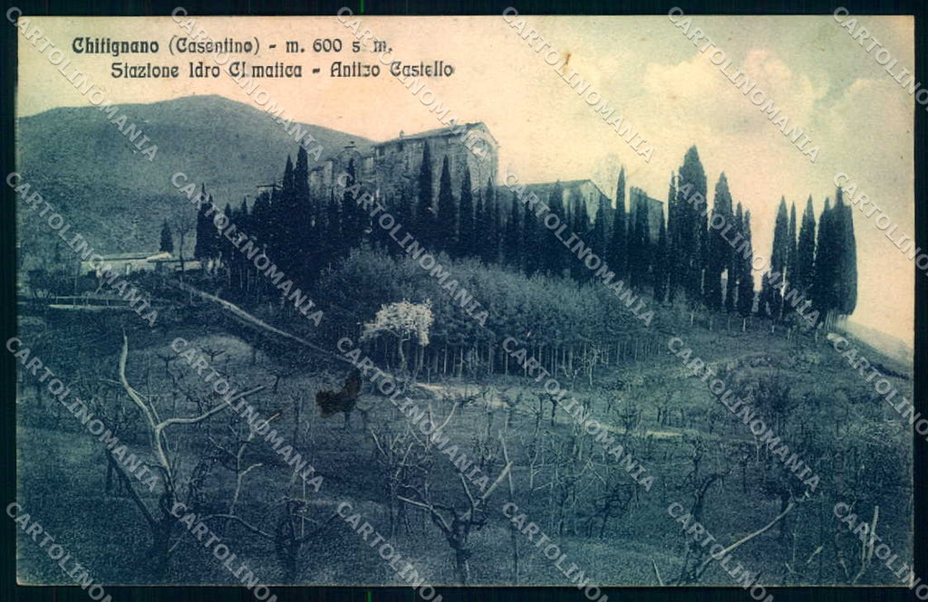 Arezzo Chitignano Antico Castello cartolina JK0553 – fronte