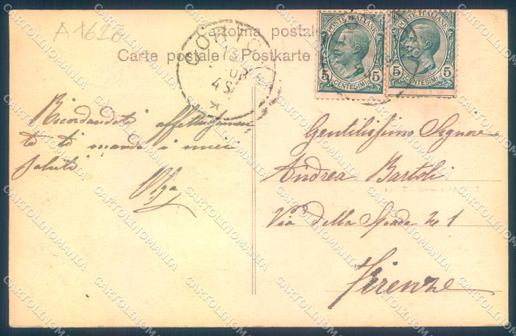 Arezzo Cortona Alterocca 287 cartolina JK0554 – retro