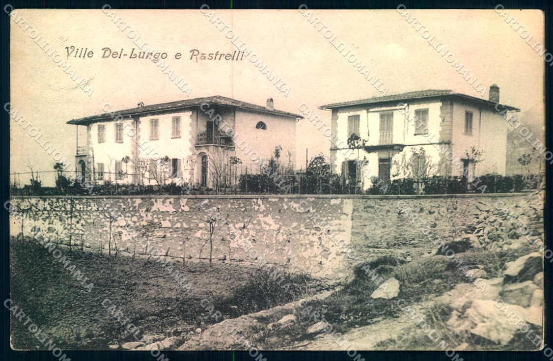 Firenze Città Ville del Lungo e Rastrelli cartolina JK0555 – fronte