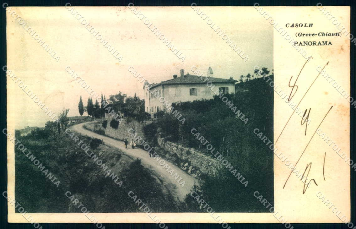 Siena Casole cartolina JK0558 – fronte