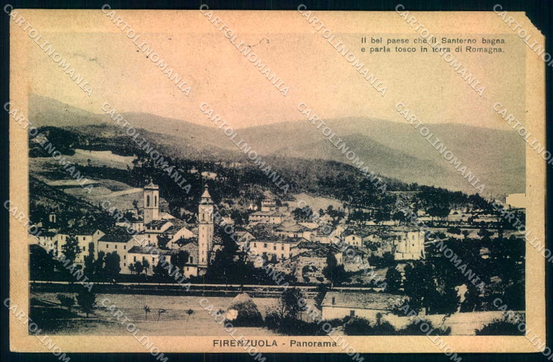 Firenze Firenzuola STRAPPO cartolina JK0567 – fronte