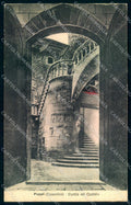 Arezzo Poppi Casentino Cortile Castello cartolina JK0579 – fronte