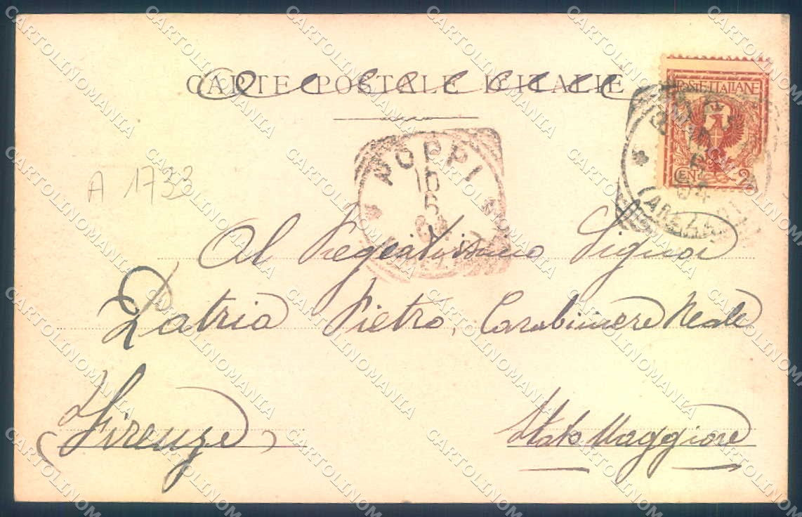 Arezzo Poppi Casentino Castello Chiaro di Luna Alterocca 792 cartolina JK0580 – retro