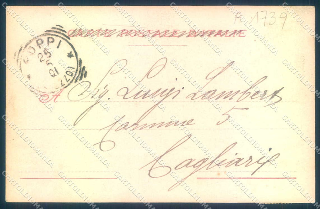 Arezzo Poppi Casentino cartolina JK0584 – retro