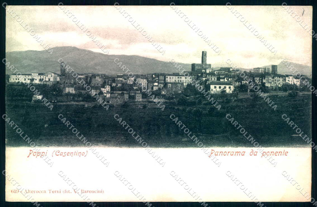 Arezzo Poppi Casentino Alterocca 619 cartolina JK0589 – fronte