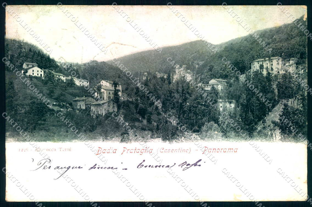 Arezzo Badia Prataglia Alterocca 1246 ABRASA cartolina JK0592 – fronte