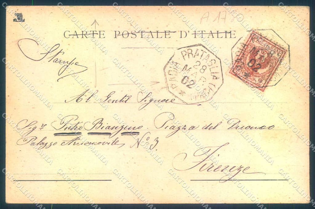 Arezzo Badia Prataglia Alterocca 1246 ABRASA cartolina JK0592 – retro