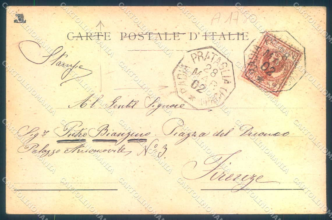 Arezzo Badia Prataglia Alterocca 1246 ABRASA cartolina JK0592 – retro