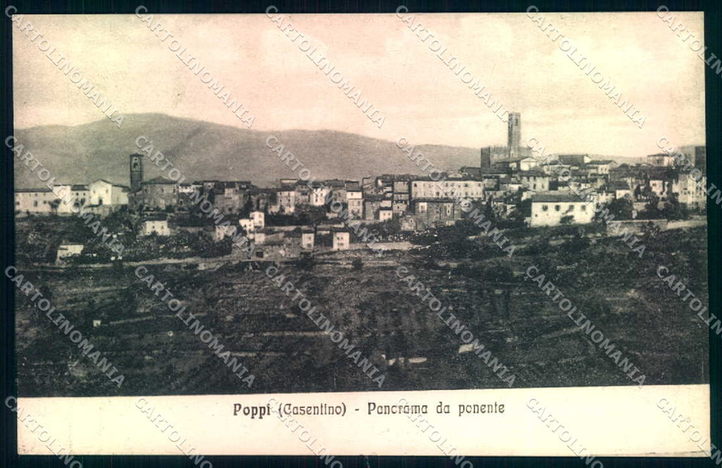 Arezzo Poppi Casentino cartolina JK0593 – fronte