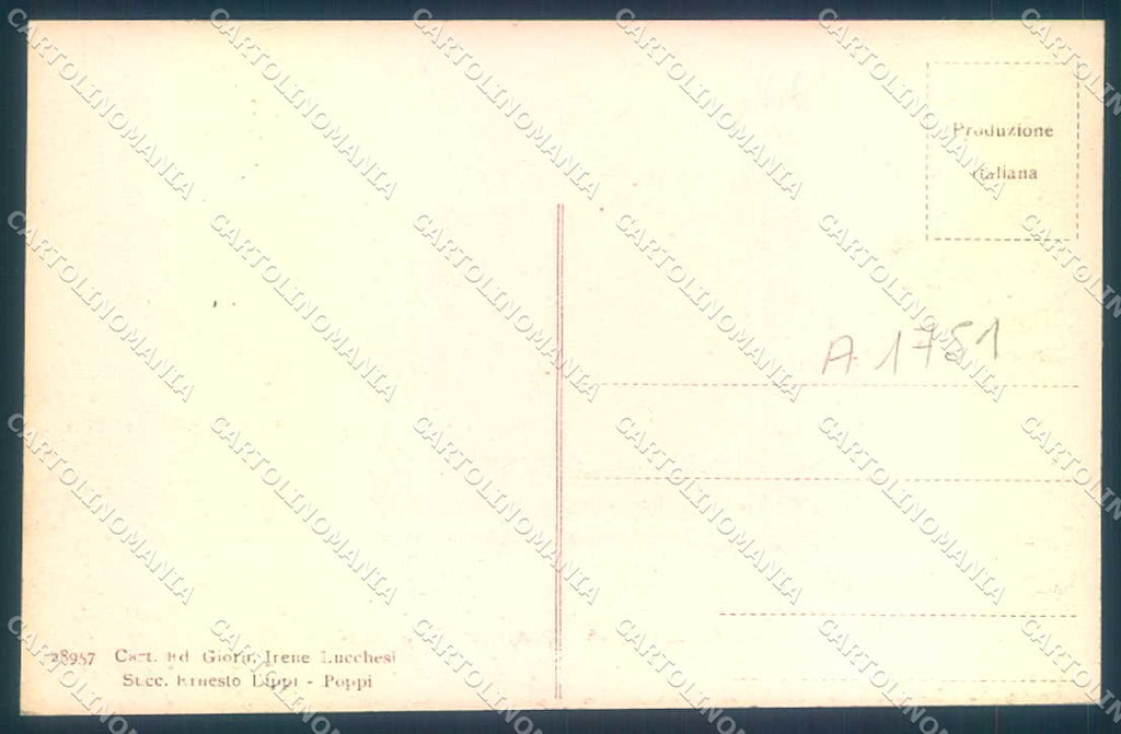 Arezzo Poppi Casentino cartolina JK0593 – retro
