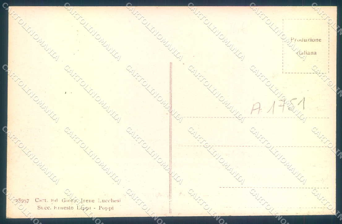 Arezzo Poppi Casentino cartolina JK0593 – retro