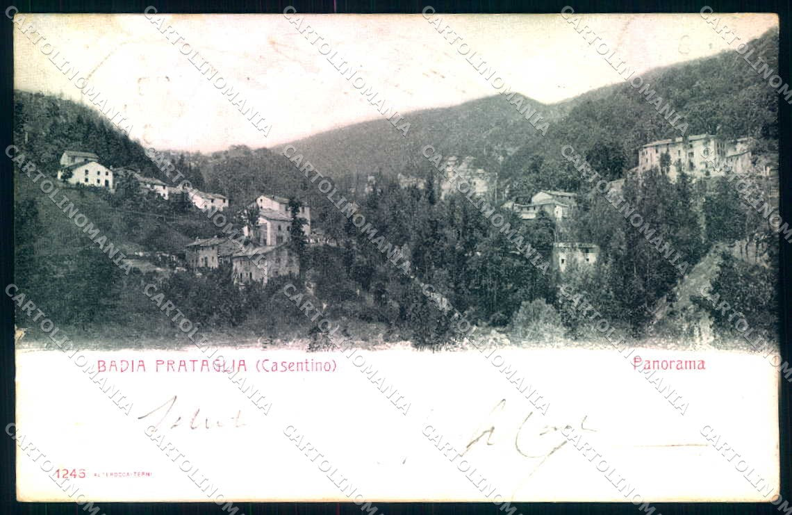 Arezzo Badia Prataglia Alterocca 1246 cartolina JK0594 – fronte