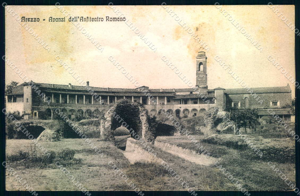 Arezzo Città Anfiteatro Romano Alterocca 95099 cartolina JK0602 – fronte