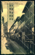 Arezzo Città Corso Vittorio Emanuele Chiesa S. Maria Pieve cartolina JK0603 – fronte