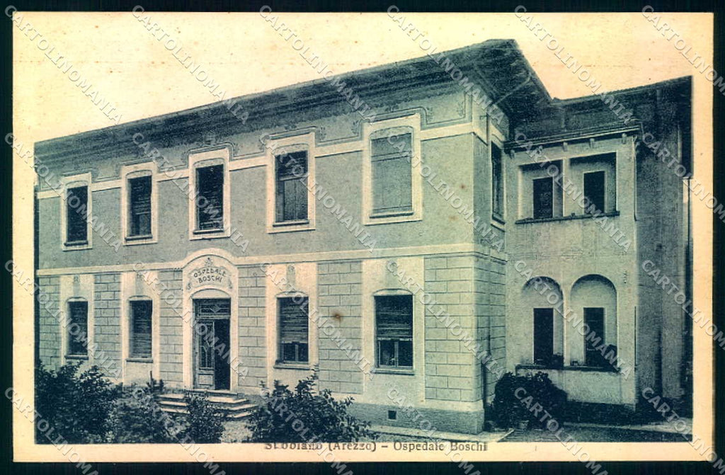 Arezzo Subbiano Ospedale Boschi Alterocca 122213 cartolina JK0632 – fronte