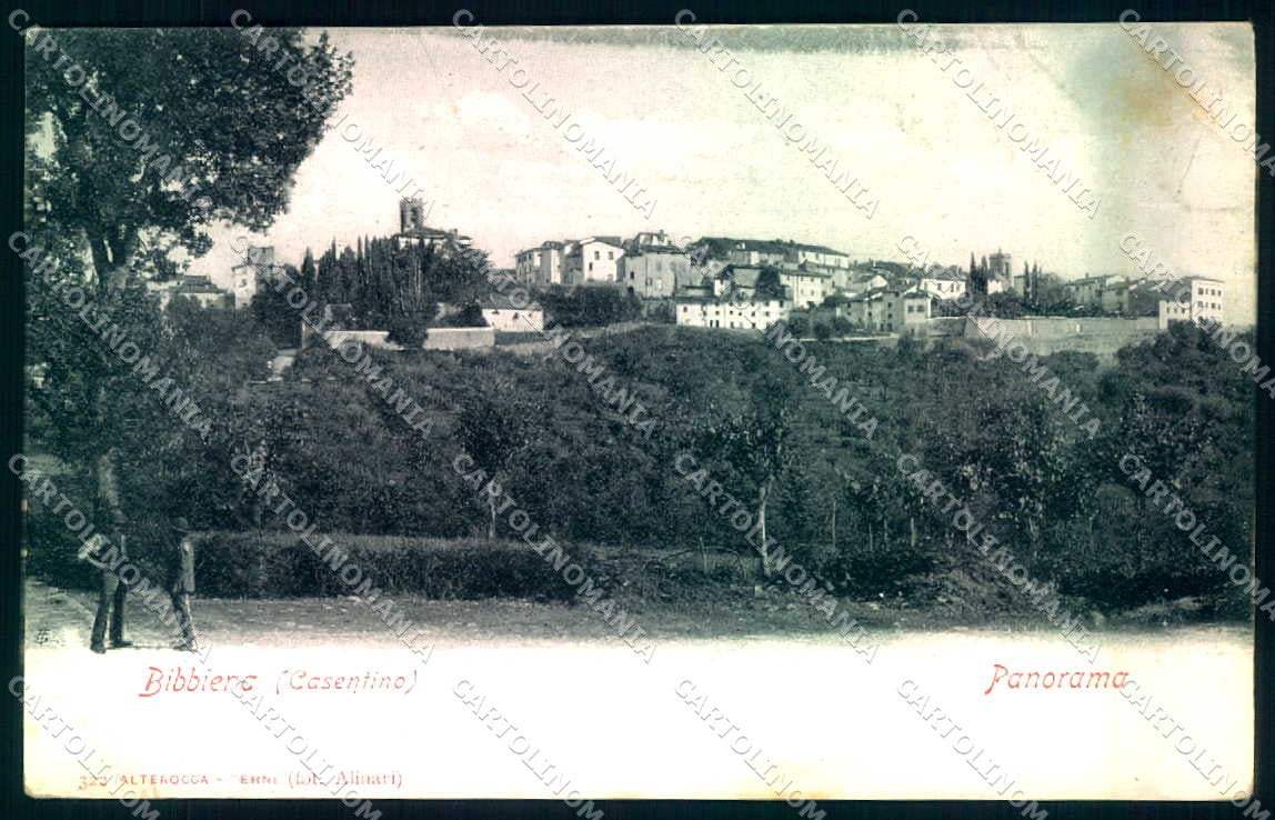 Arezzo Bibbiena Casentino Alterocca 322 cartolina JK0633 – fronte