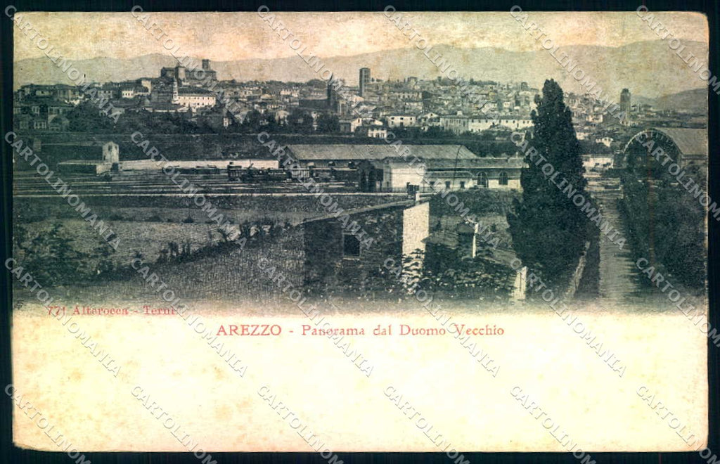 Arezzo Città Alterocca 771 cartolina JK0642 – fronte