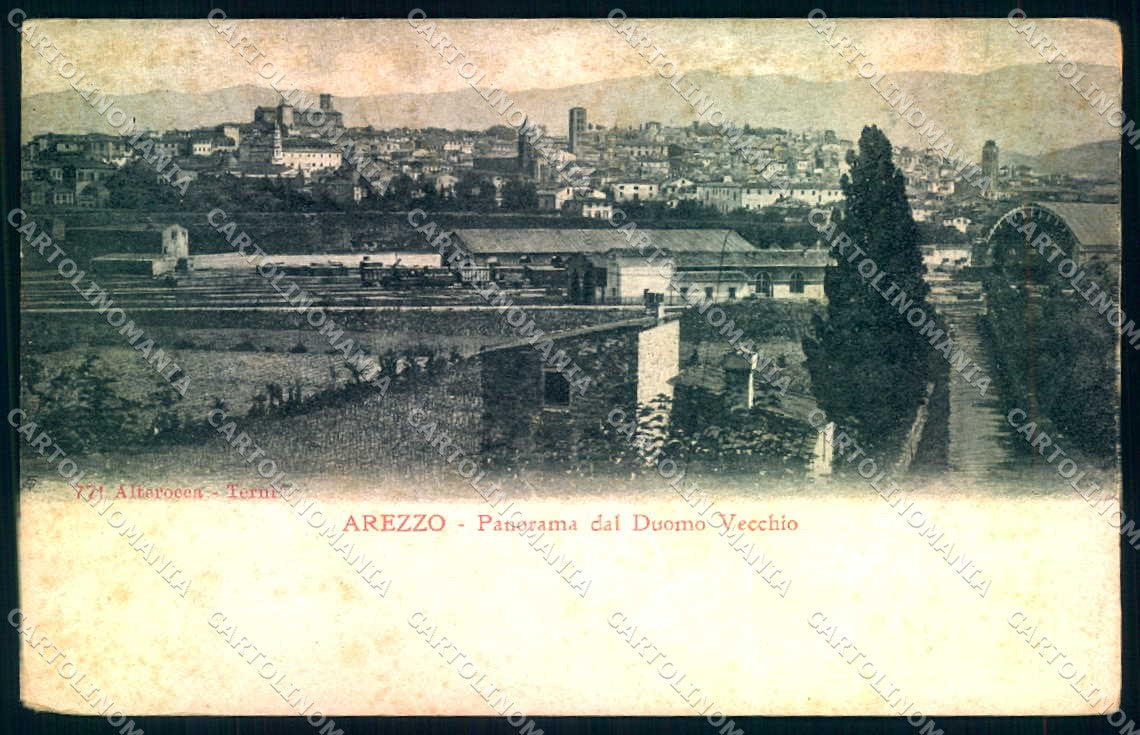 Arezzo Città Alterocca 771 cartolina JK0642 – fronte