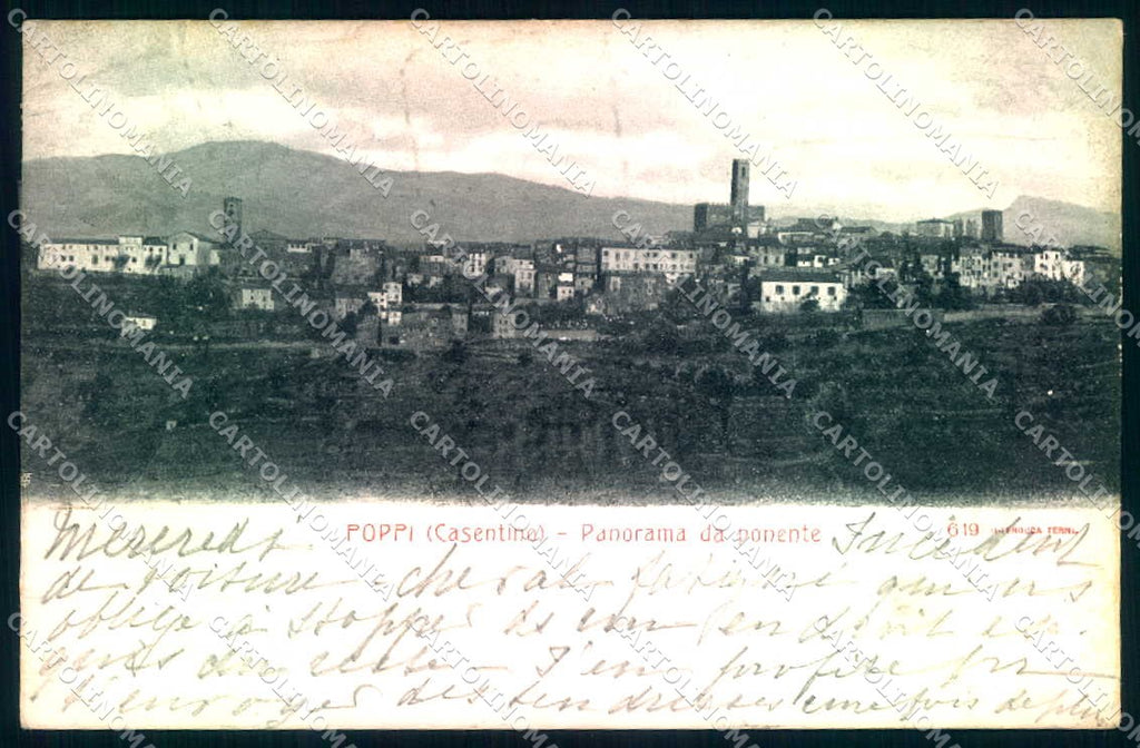 Arezzo Poppi Casentino Alterocca 619 cartolina JK0651 – fronte