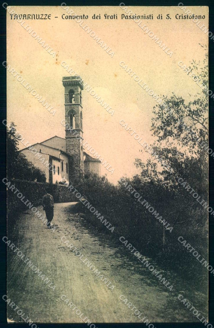 Firenze Tavarnuzze Convento Frati Passionisti San Cristofano cartolina JK0659 – fronte