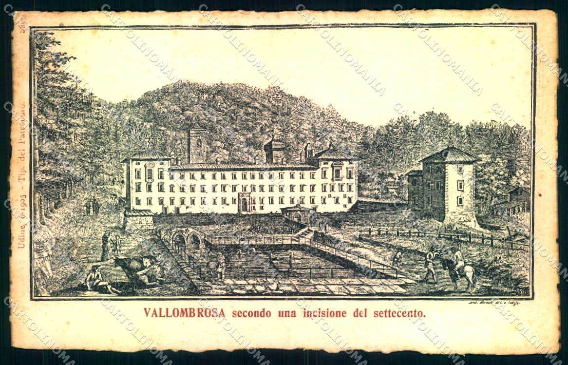 Firenze Vallombrosa cartolina JK0663 – fronte