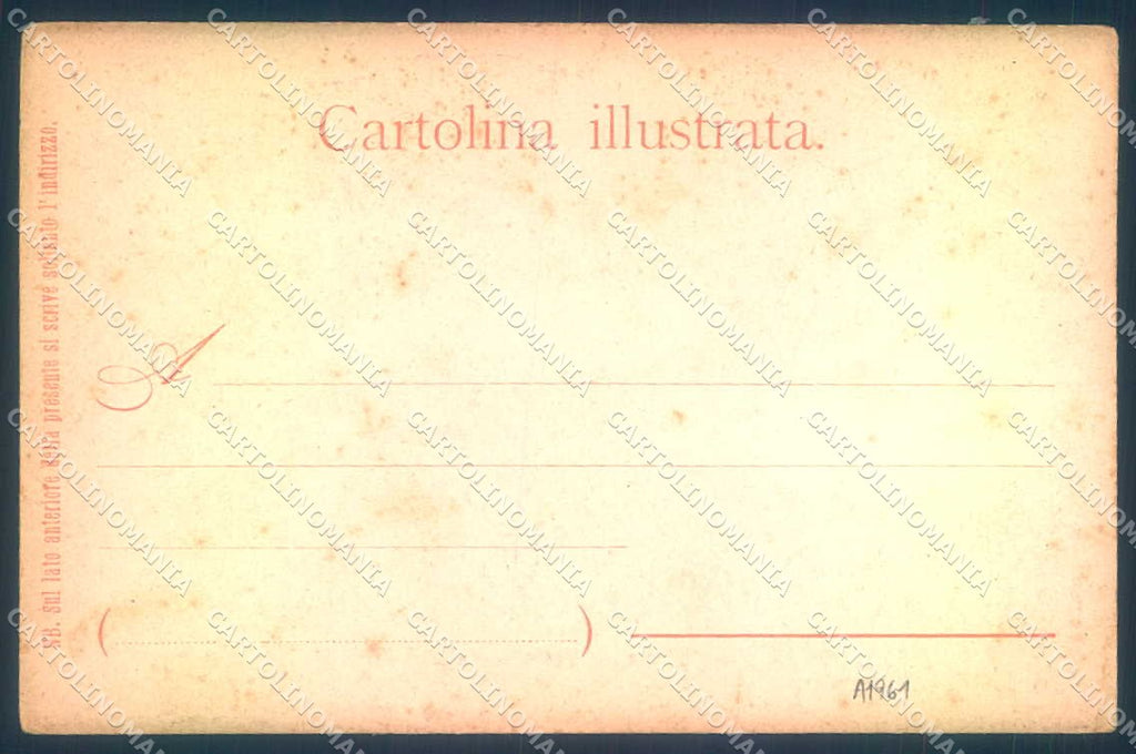 Firenze Vallombrosa Torre del Secolo XVI cartolina JK0675 – retro