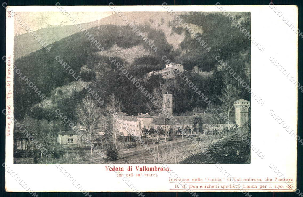 Firenze Vallombrosai cartolina JK0678 – fronte