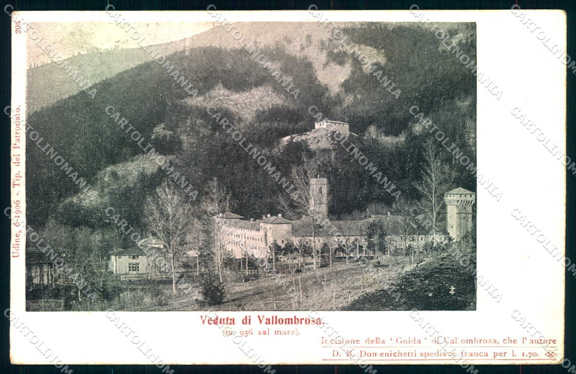 Firenze Vallombrosai cartolina JK0678 – fronte