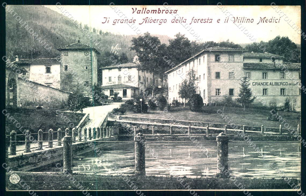 Firenze Vallombrosa Grande Albergo della Foresta Alterocca 3845 cartolina JK0680 – fronte