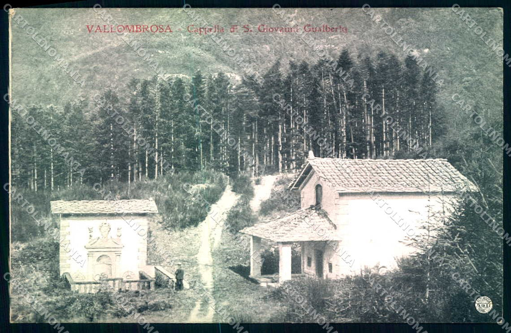 Firenze Vallombrosa Cappella San Giovanni Alterocca 4611 cartolina JK0684 – fronte