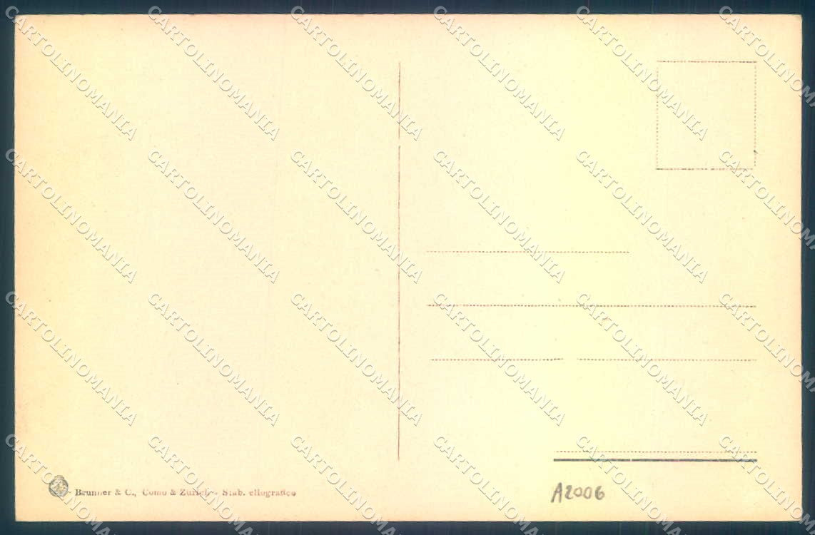 Firenze Montebuoni Villa Parenti Brunner cartolina JK0693 – retro