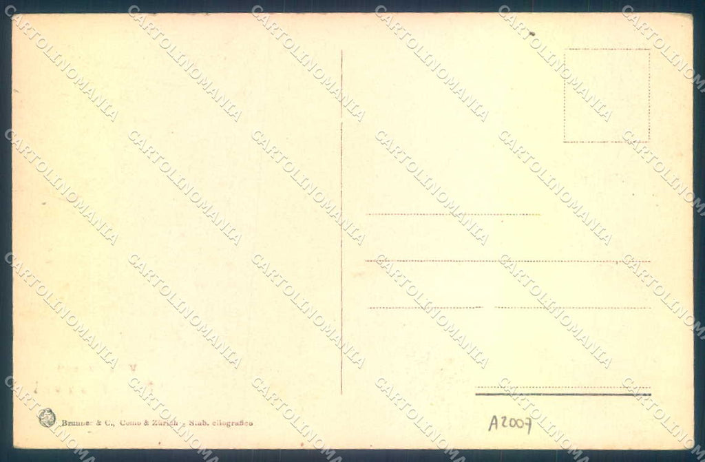 Firenze Montebuoni Villa Parenti Brunner cartolina JK0694 – retro