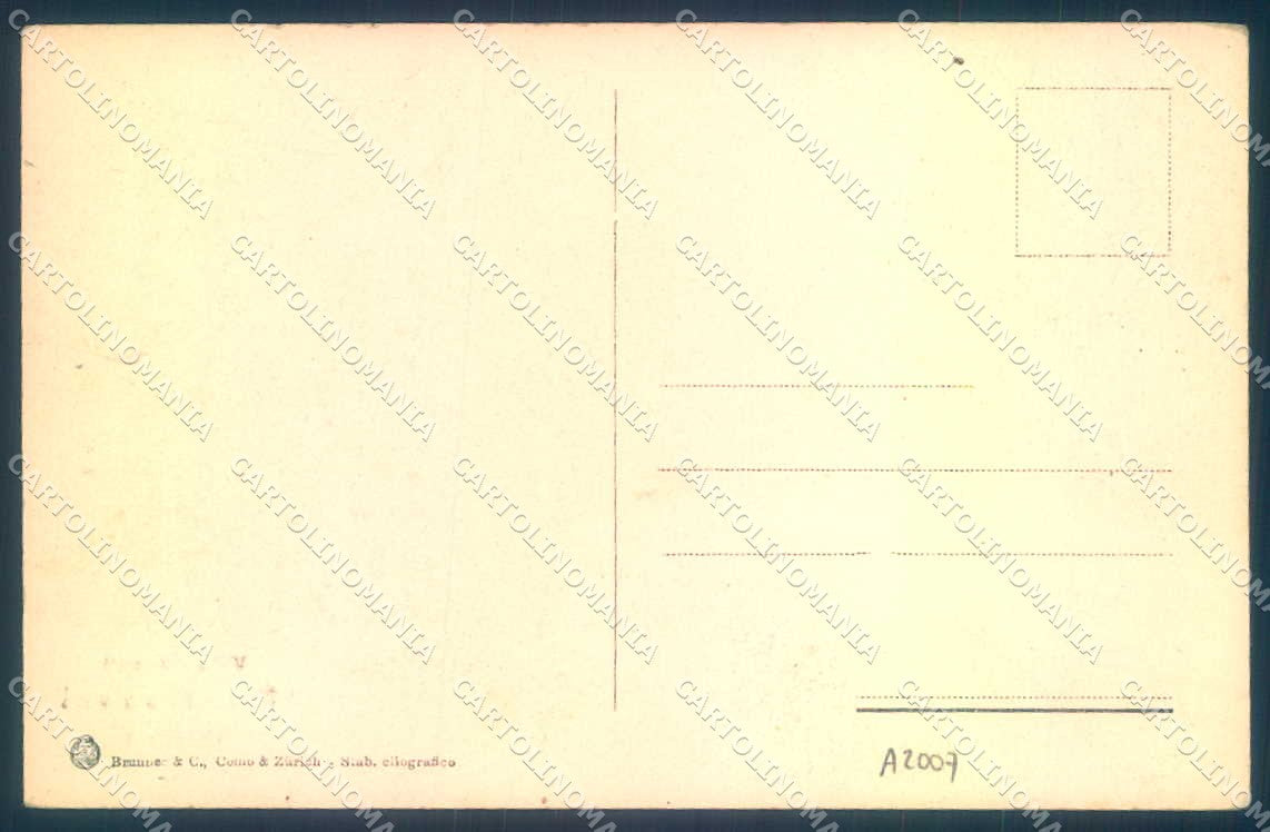 Firenze Montebuoni Villa Parenti Brunner cartolina JK0694 – retro