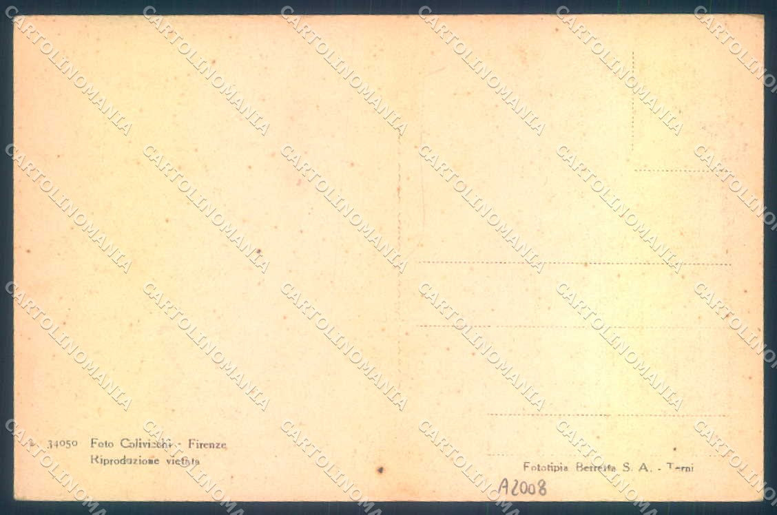 Firenze Montebuoni cartolina JK0695 – retro